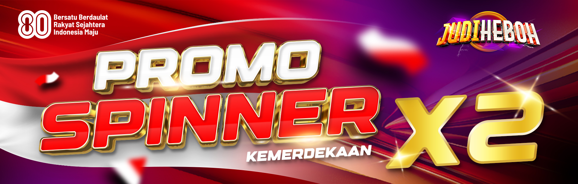 BONUS SPINNER MERDEKA