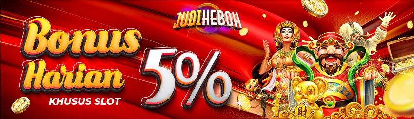 BONUS HARIAN SLOT 5%